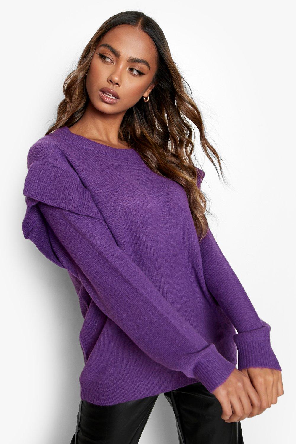 Jumper with ruffle on sale sleeves